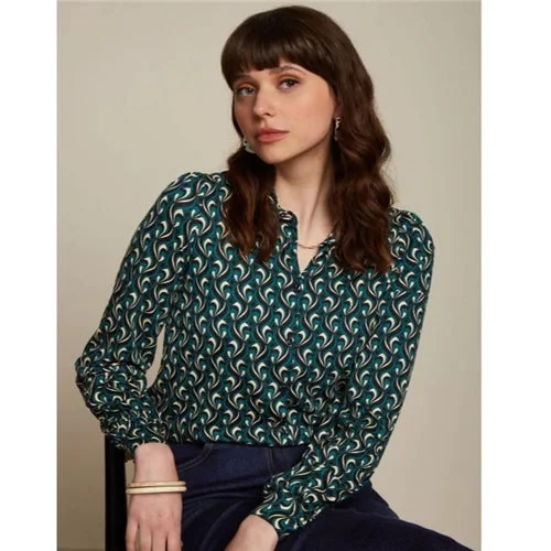 King Louie Maisie Blouse- Morel