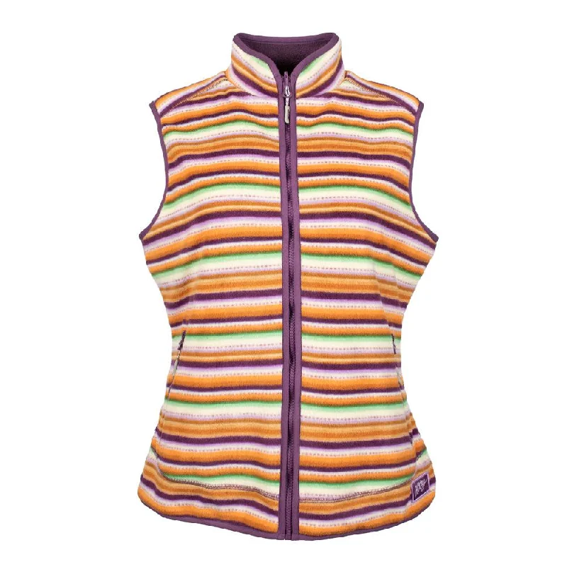 ""Hooey Ladies Reversible Fleece Vest"" Purple