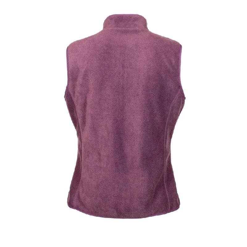 ""Hooey Ladies Reversible Fleece Vest"" Purple